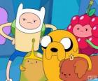 Plusieurs personnages du Adventure Time