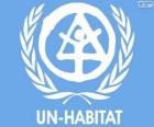 Logo de l'ONU-HABITAT, Programme des Nations Unies pour les établissements humains