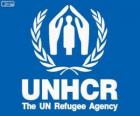 Logo HCR, commissaire des Nations Unies pour les réfugiés