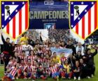 Atlético de Madrid champion du Copa del Rey 2012-2013