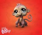 Petit singe de la plus petite animalerie LPS