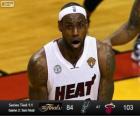 Finales NBA 2013, 2 ème partie, San Antonio Spurs 84 - Miami Heat 103