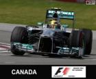 Lewis Hamilton - Mercedes - Grand Prix du Canada 2013, 3e classés