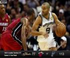 Finales NBA 2013, 3ème partie, Miami Heat 77 - San Antonio Spurs 113