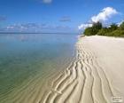 Plage aux Maldives