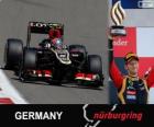 Romain Grosjean - Lotus - Grand Prix d'Allemagne 2013, 3e classés