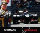 Kimi Räikkönen - Lotus - Grand Prix d'Allemagne 2013, 2º classé