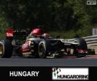 Kimi Räikkönen - Lotus - Grand Prix de Hongrie 2013, 2º classé