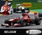 Fernando Alonso - Ferrari - Grand Prix de Belgique 2013, 2º classé