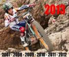 Toni Bou champion du monde du trial 2013