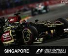 Kimi Räikkönen - Lotus - Grand Prix de Singapour 2013, 3e classés