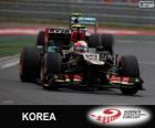Romain Grosjean - Lotus - Grand Prix de Corée 2013, 3e classés