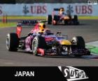 Mark Webber - Red Bull - Grand Prix du Japon 2013, 2º classé