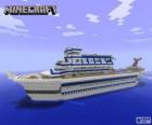 Navire de croisière de Minecraft