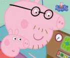 Peppa Pig et son père