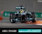 Nico Rosberg - Mercedes - Grand prix d'Abu Dhabi 2013, 3e classés