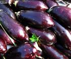 Plusieurs aubergine