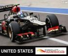 Romain Grosjean - Lotus - Grand Prix des États-Unis 2013, 2º classé