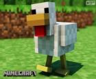 Poule de Minecraft