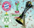 Bayern Munich vs Raja Casablanca. Final de Coupe du monde des clubs de la FIFA 2013 Marroc