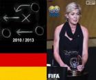 Silvia Neid entraîneur Année 2013 Football Féminin de la FIFA