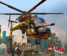 Un hélicoptère du film Lego