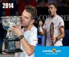 Stanislas Wawrinka champion Open Australie 2014