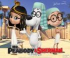 M. Peabody, Sherman et Penny dans l'Ancienne Egypte