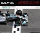 Lewis Hamilton champion du Grand Prix de Malaisie 2014