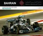 Champion Lewis Hamilton Grand Prix Bahreïn 2014