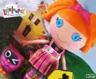 Bea Spells-A-Lot de Lalaloopsy avec son animal de compagnie, un hibou