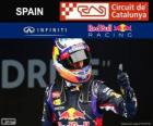 Daniel Ricciardo - Red Bull - Grand Prix d'Espagne 2014, 3e classés