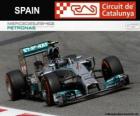 Nico Rosberg - Mercedes - Grand Prix d'Espagne 2014, 2º classé