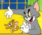 Tom le chat attraper Jerry la souris