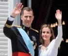 Felipe et Leticia nouveaux rois de l'Espagne (2014)