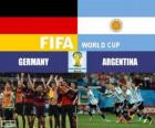 Allemagne vs Argentine. Finale de Coupe du Monde FIFA Brésil 2014