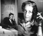 Hannah Arendt, philosophe allemande et naturalisé américain d'origine juive