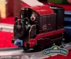Vieux Pete, la locomotive à vapeur est le plus ancien chugger en Chuggington