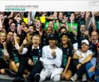 Lewis Hamilton, champion du monde de F1 2014 avec Mercedes