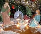 Les figurines de la Crèche de Noël