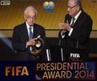 Distinction présidentielle du FIFA 2014 pour Hiroshi Kagawa