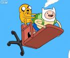 Finn et Jake voler