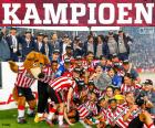 PSV Eindhoven, champion de la Ligue de football néerlandais Eredivisie 2014-2015