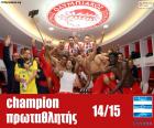 Olympiacos FC champion 2014-2015