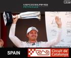 Rosberg G.P Espagne 2015