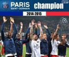 PSG, champion 2014-2015