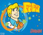 Fred Jones de Scooby-Doo, est grand, fort, musclé et blonde cheveux