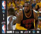 NBA finals 2015, 2 ème partie