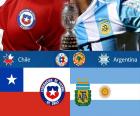 CHI - ARG, finale Copa America 15