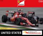 Vettel, G.P des États-Unis 2015